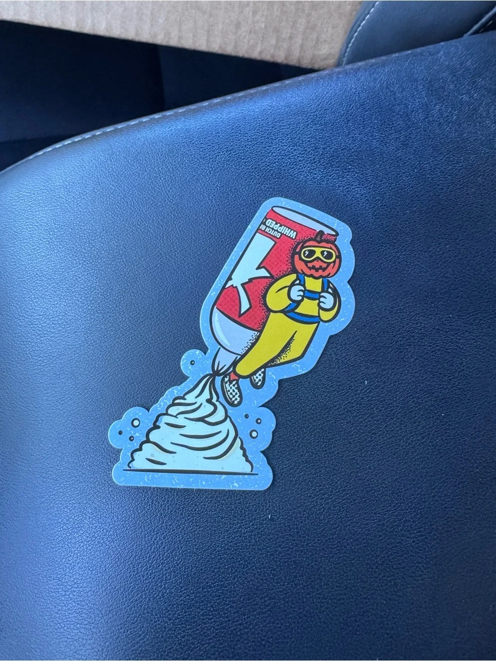 Dutch Bros September 2026 Bonus Sticker 1/3 Limited Edition Whipped Cream Rocket